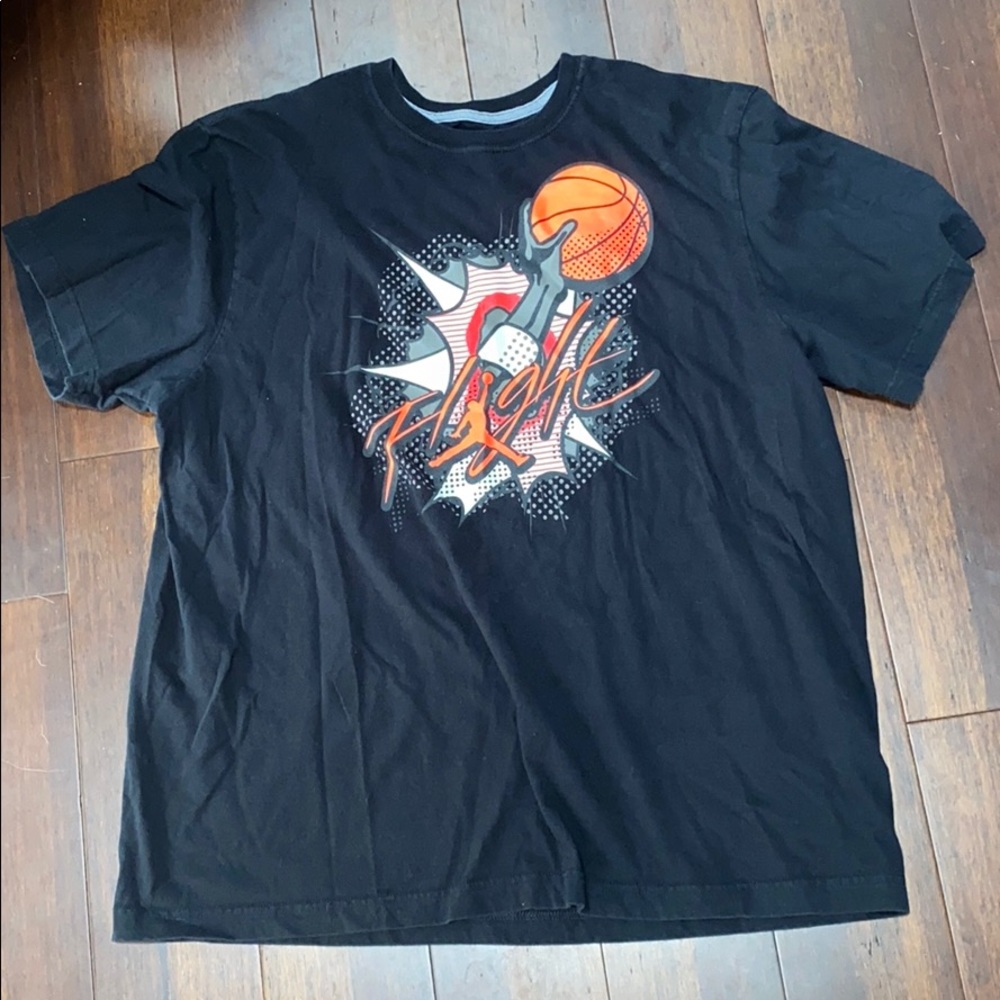 Black Jordan shirt